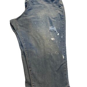 Lane Bryant women’s 28 Flex Magic Waistband Mid Rise Boyfriend Capri